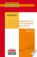 Ron Boschma - L'apport de la géographie à la compréhension des mécanismes d'innovation collective