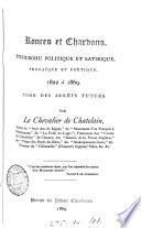 Ronces et chardons, tohubohu politique et satirique, prosaïque et poétique, 1822 à 1869