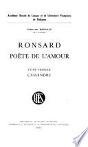 Ronsard, poète de l'amour
