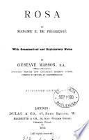 Rosa, with grammatical and explanatory notes by G. Masson
