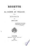 Rosette ou la danse au village