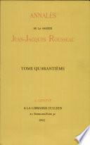 Rousseau visité, Rousseau visiteur
