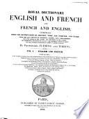 Royal dictionary English and French and French and English