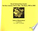 Royal National Rose Society, The Rose Annual, 1910 to 1984, The Rose, 1985 to 2002