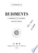 Rudiments ...
