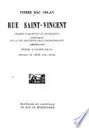 Rue Saint-Vicent