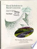 Rural Solutions to Rural Concerns