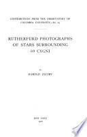 Rutherfurd Photographs of Stars Surrounding [eta], 27, 34, [gamma], [nu] and 71 Cygni
