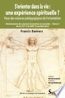 S'orienter dans la vie : une expérience spirituelle ?