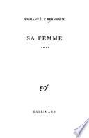 Sa femme