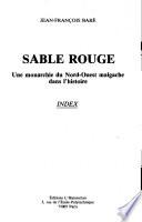 Sable rouge