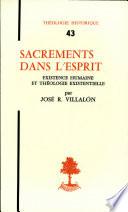 Sacrements Dans L'Esprit