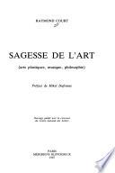 Sagesse de l'art