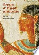 Sagesses de l'Egypte pharaonique