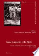 Saint Augustin et la Bible