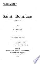 Saint Boniface (680-755)