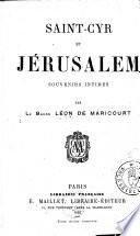 Saint-Cyr et Jérusalem