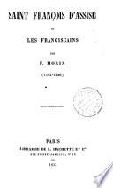 Saint François d'Assise et les Franciscains
