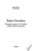 Saint-Onuphre
