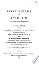 Saint Pierre et Pie IX