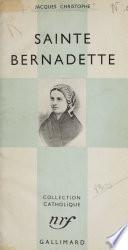 Sainte Bernadette