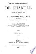 Sainte Jeanne-Françoise de Čhantal