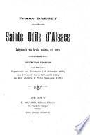 Sainte Odile d'Alsace