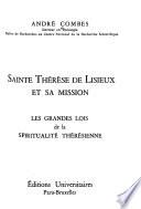 Sainte Thérèse de Lisieux et sa mission