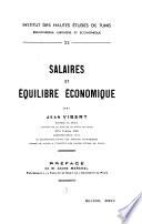 Salaires et équilibre économique