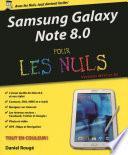 Livre Samsung Galaxy Note 8 Pour les Nuls