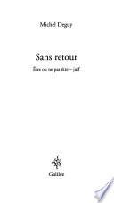 Sans retour