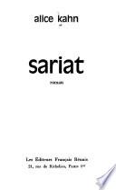 Sariat. Roman. - Paris: Les Ed. francais reunis (1965). 245 S. 8°