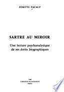 Sartre au miroir