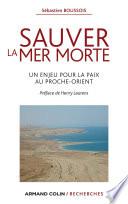 Sauver la mer Morte