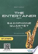 Saxophone Quartet: The Entertainer (score & parts)