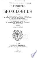 Saynètes et monologues