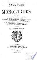 Saynètes et Monologues
