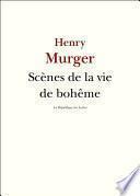 Scènes de la vie de bohême