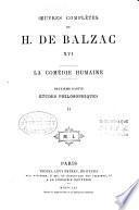 Scènes de la vie parisienne : [10] Le Père Goriot. [11] César Birotteau. [12] La cousine Bette. [13] Le cousin Pons. [14-15] Splendeurs et misères des courtisanes. [16] La maison Nucingen. [17] Les employés. [18] Histoire des Treize. [19-20] Les petits bourgeois. [21-29]. Scènes de la vie de province : [21] Eugénie Grandet. [22] Le lys dans la vallée. [23-25] Illusions perdues. [26-27] Les célibataires. [28] Ursule Mirouet. [29] La vieille fille