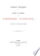 Scènes et épisodes de l'histoire nationale