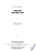 Schaum's Outline of French Vocabulary