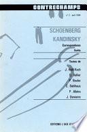 Schoenberg - Kandinsky. Correspondance, écrits