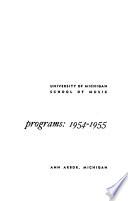 School of Music Programs