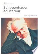 Schopenhauer éducateur