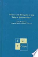 Science and Humanism in the French Enlightenment