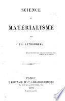 Science et matérialisme