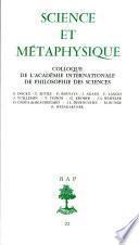 Science Et Métaphysique