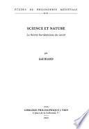 Science et nature