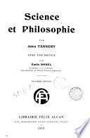 Science et philosophie