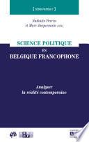 Science politique en Belgique francophone